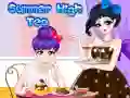 Spel Sommart high tea på nätet