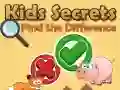 Spel Barnhemligheter: Hitta Skillnaden pÄ nÀtet Spel Barnhemligheter: Hitta Skillnaden pÄ nÀtet
