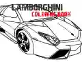 Spel Lamborghini Målarbok på nätet