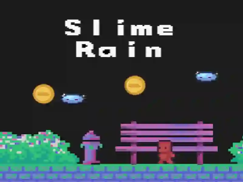 Spel Slem regn på nätet