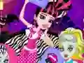 Spel Monster Slumber Party Roliga Ansikten på nätet