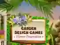 Spel Trädgårdsdesignspel: Blomsterdekoration på nätet Spel Trädgårdsdesignspel: Blomsterdekoration på nätet