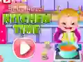 Spel Baby Hazel: Kök Tid på nätet