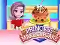 Spel Prinsessan Gör Cupcake på nätet Spel Prinsessan Gör Cupcake på nätet