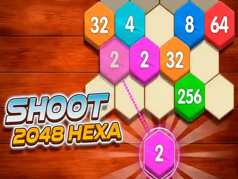 Spel Skjut 2048 Hexa på nätet