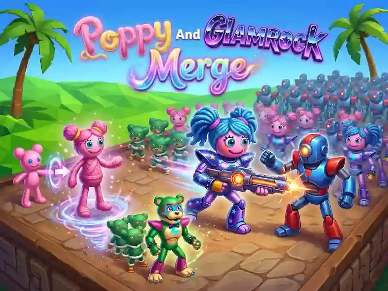 Spel Poppy And Glamrock Merge på nätet