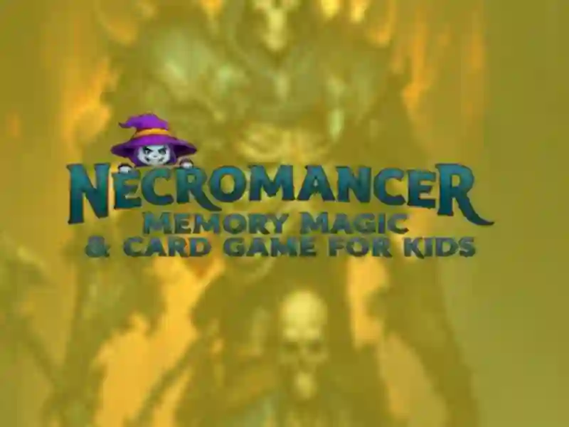 Spel Necromancer Memory Magic & kortspel för barn på nätet