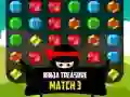 Spel Ninja Skatt Match 3 på nätet