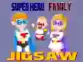 Spel Superhjälte Familj Pussel på nätet Spel Superhjälte Familj Pussel på nätet