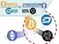 Spel Bitcoin mot Ethereum på nätet