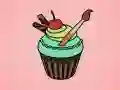 Spel Mumsiga Cupcake FÀrgning pÄ nÀtet Spel Mumsiga Cupcake FÀrgning pÄ nÀtet