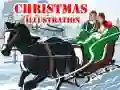 Spel Julillustration pÄ nÀtet Spel Julillustration pÄ nÀtet