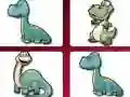 Spel Minnesutmaning med Tecknade Dinosarier på nätet