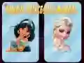 Spel Minnet av Berömda Prinsessor på nätet Spel Minnet av Berömda Prinsessor på nätet