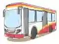 Spel Tecknad Buss Glid på nätet