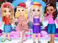 Spel Liten prinsessers mode tävling på nätet Spel Liten prinsessers mode tävling på nätet