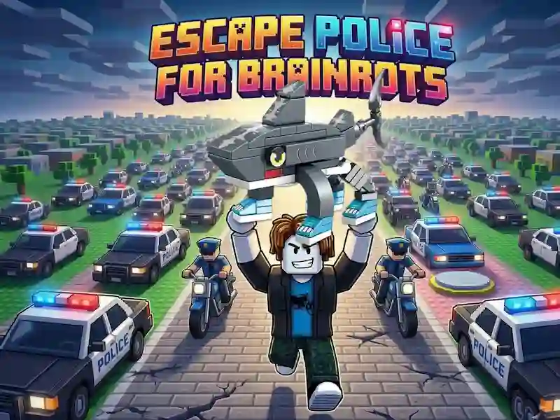 Spel Escape Police for Brainrots på nätet