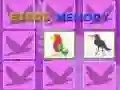 Spel Barnens Minne med Fåglar på nätet Spel Barnens Minne med Fåglar på nätet
