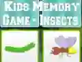 Spel Barnens Minnespel - Insekter på nätet