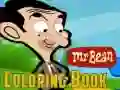 Spel Mr. Beans målarbok på nätet