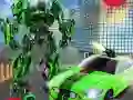 Spel Stord Robotbil Transformering 3D på nätet