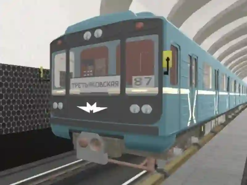 Spel Moskva Metro Driver 3D på nätet
