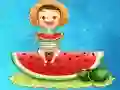 Spel Vattenmelon och Drycker Puzzle pÄ nÀtet Spel Vattenmelon och Drycker Puzzle pÄ nÀtet