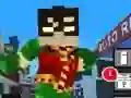 Spel Teen Titans Go: Minecraft Tonårs Löpare 3D på nätet