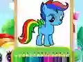 Spel Underbar Pony Färgning på nätet
