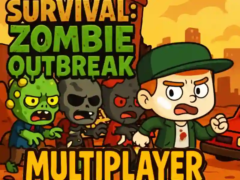 Spel Överlevnadszombieutbrott multiplayer på nätet