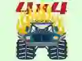 Spel Monster Trucks Målarböcker på nätet Spel Monster Trucks Målarböcker på nätet