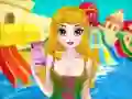 Spel Tropisk prinsessa och prinsessa nypon syr badkläder på nätet Spel Tropisk prinsessa och prinsessa nypon syr badkläder på nätet