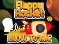 Spel Flappy Raket Med Blås på nätet Spel Flappy Raket Med Blås på nätet