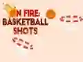 Spel I brand: basketbollskott pÄ nÀtet Spel I brand: basketbollskott pÄ nÀtet