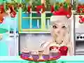 Spel Syster Prinsessa Jul Cupcake Maker på nätet