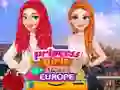 Spel Prinsessa: Tjejers resa till Europa på nätet