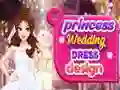 Spel Design av prinsessans brudklänning på nätet