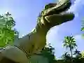 Spel Dinosauriernas Kung Pussel på nätet
