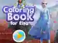 Spel Målarbok för Elsa på nätet Spel Målarbok för Elsa på nätet