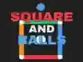 Spel Kvadrat och Bollar pÄ nÀtet Spel Kvadrat och Bollar pÄ nÀtet