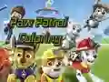 Spel Paw Patrol Färgläggning på nätet