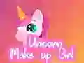 Spel Enhörning Makeup Tjej på nätet Spel Enhörning Makeup Tjej på nätet