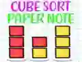 Spel Kub Sortera Pappersanteckning pÄ nÀtet Spel Kub Sortera Pappersanteckning pÄ nÀtet