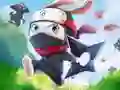 Spel Ninja Kanin pÄ nÀtet Spel Ninja Kanin pÄ nÀtet