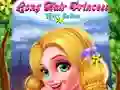 Spel Hårsalong för Prinsessan med Långt Hår på nätet Spel Hårsalong för Prinsessan med Långt Hår på nätet