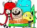 Spel Söta Små Monster Pussel på nätet Spel Söta Små Monster Pussel på nätet