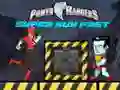 Spel Power Rangers Super Snabb Löpning på nätet