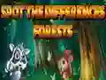Spel Hitta Skillnaderna: Skogar pÄ nÀtet Spel Hitta Skillnaderna: Skogar pÄ nÀtet