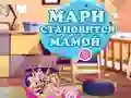 Spel Marie förbereder sig för att bli mamma på nätet