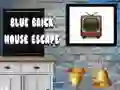 Spel Blå Tegelrum Escape på nätet Spel Blå Tegelrum Escape på nätet